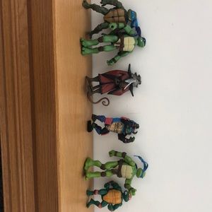 Ninja turtle action figures!